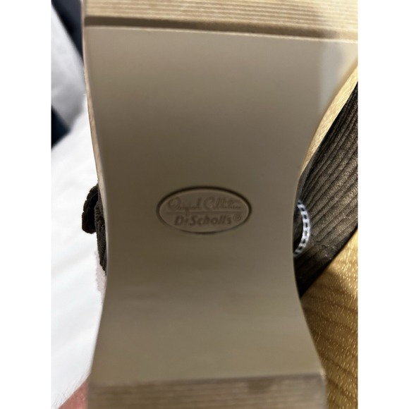 Women's Dr. Scholl's Size 11M Platform/Wedge/Clog Shoes. New.  olive green. - Picture 8 of 11